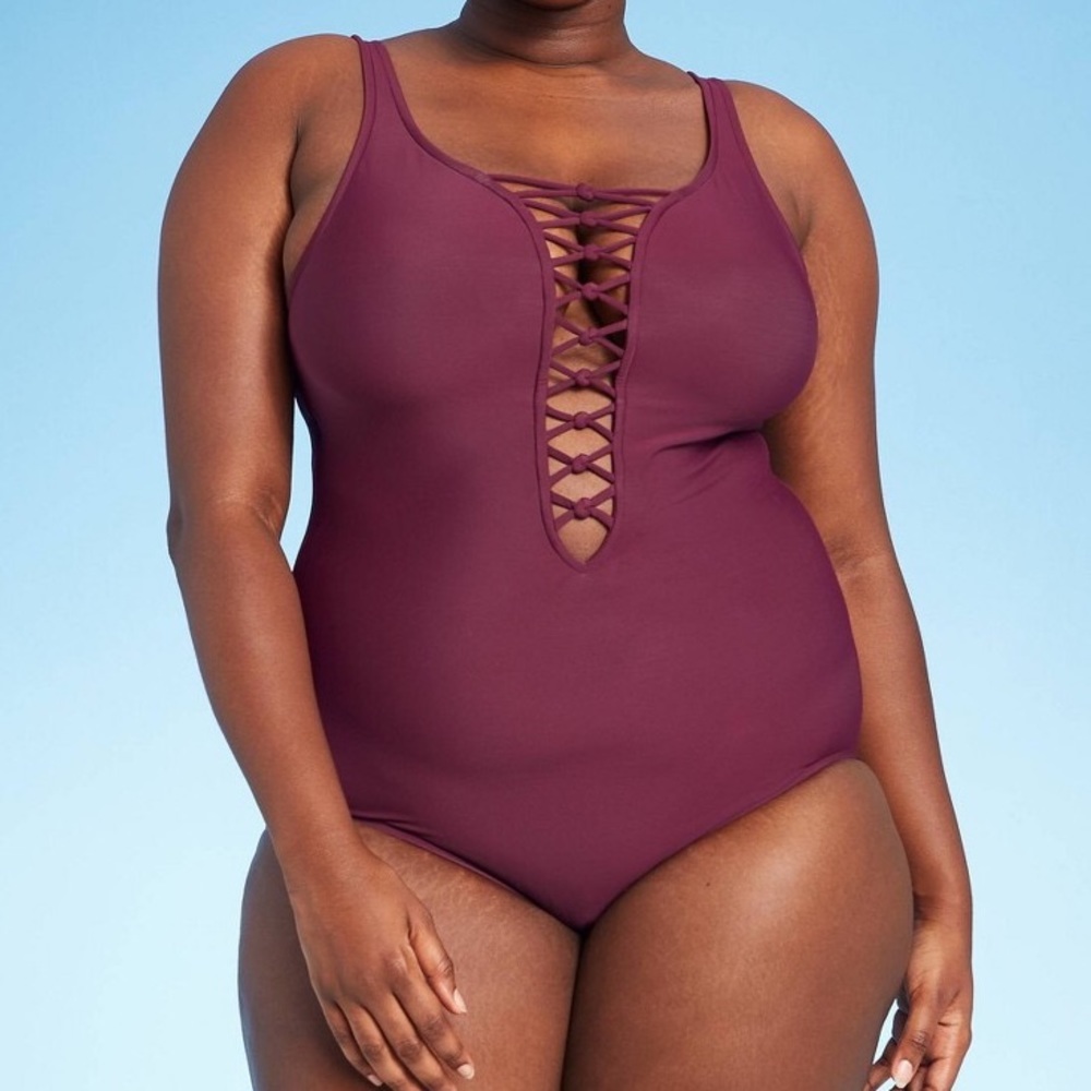 NEW PLUS SIZE Aqua Green Swim Suit
